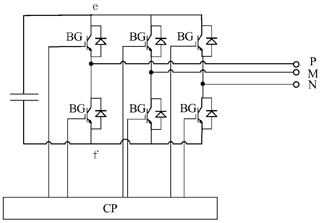 Single-phase/two-phase-to-three-phase power supply structure utilizing YNvd transformer