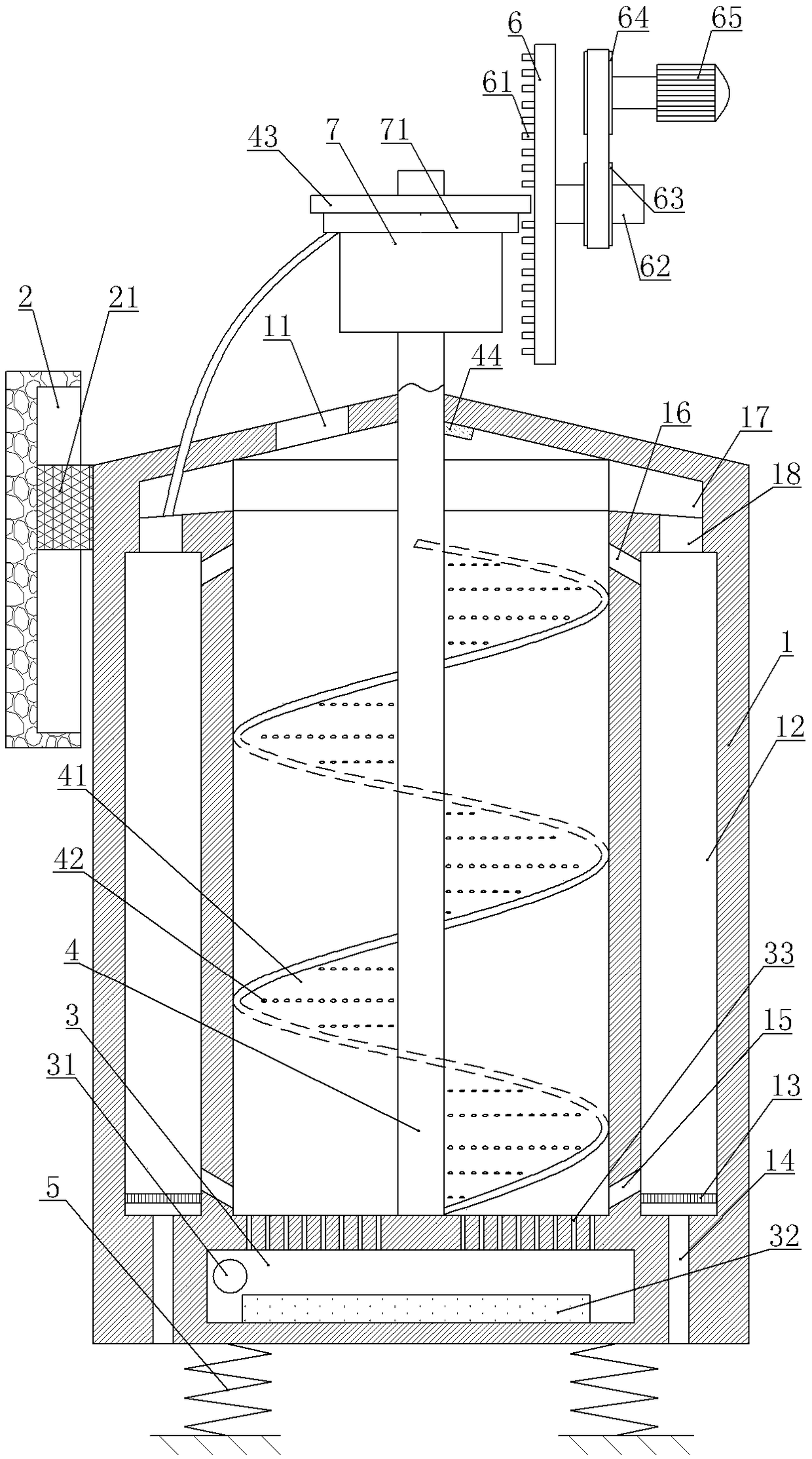 Brewing equipment for kaoliang spirit