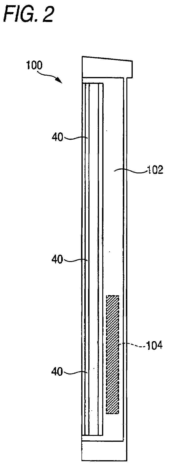 Large-sized display apparatus and display device and display module used in large-sized display apparatus