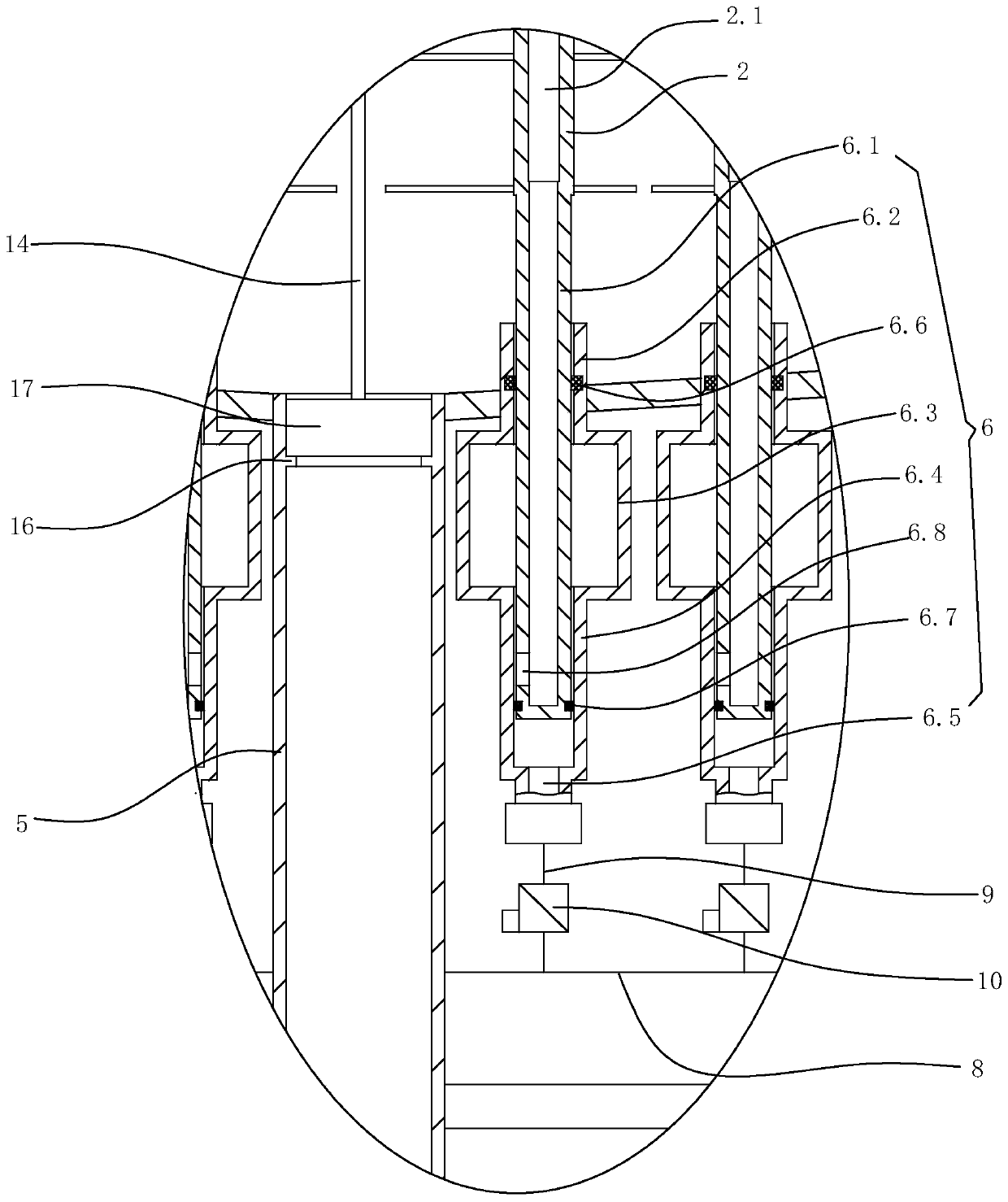 Snail release device