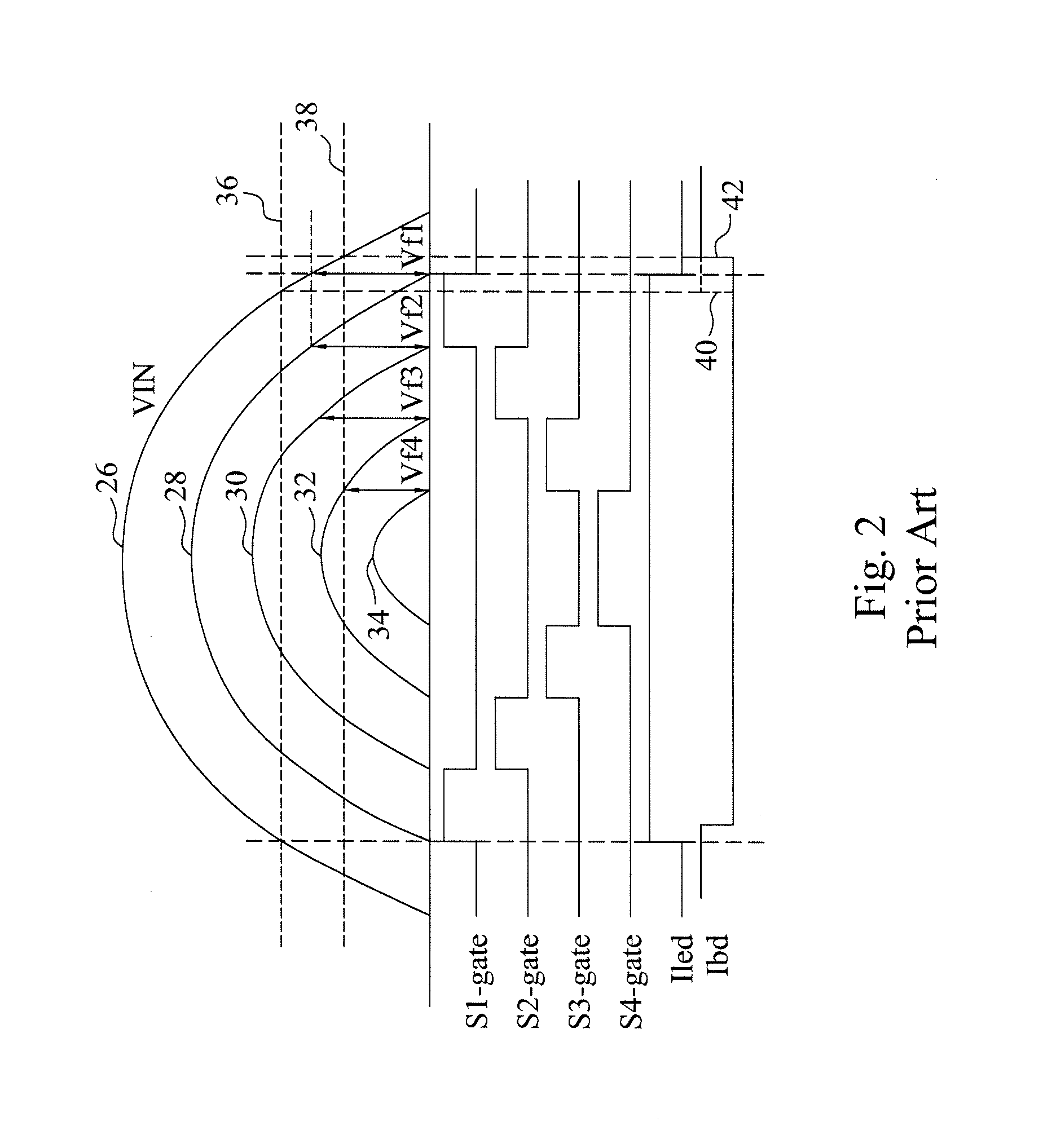 Linear LED driver and control method thereof