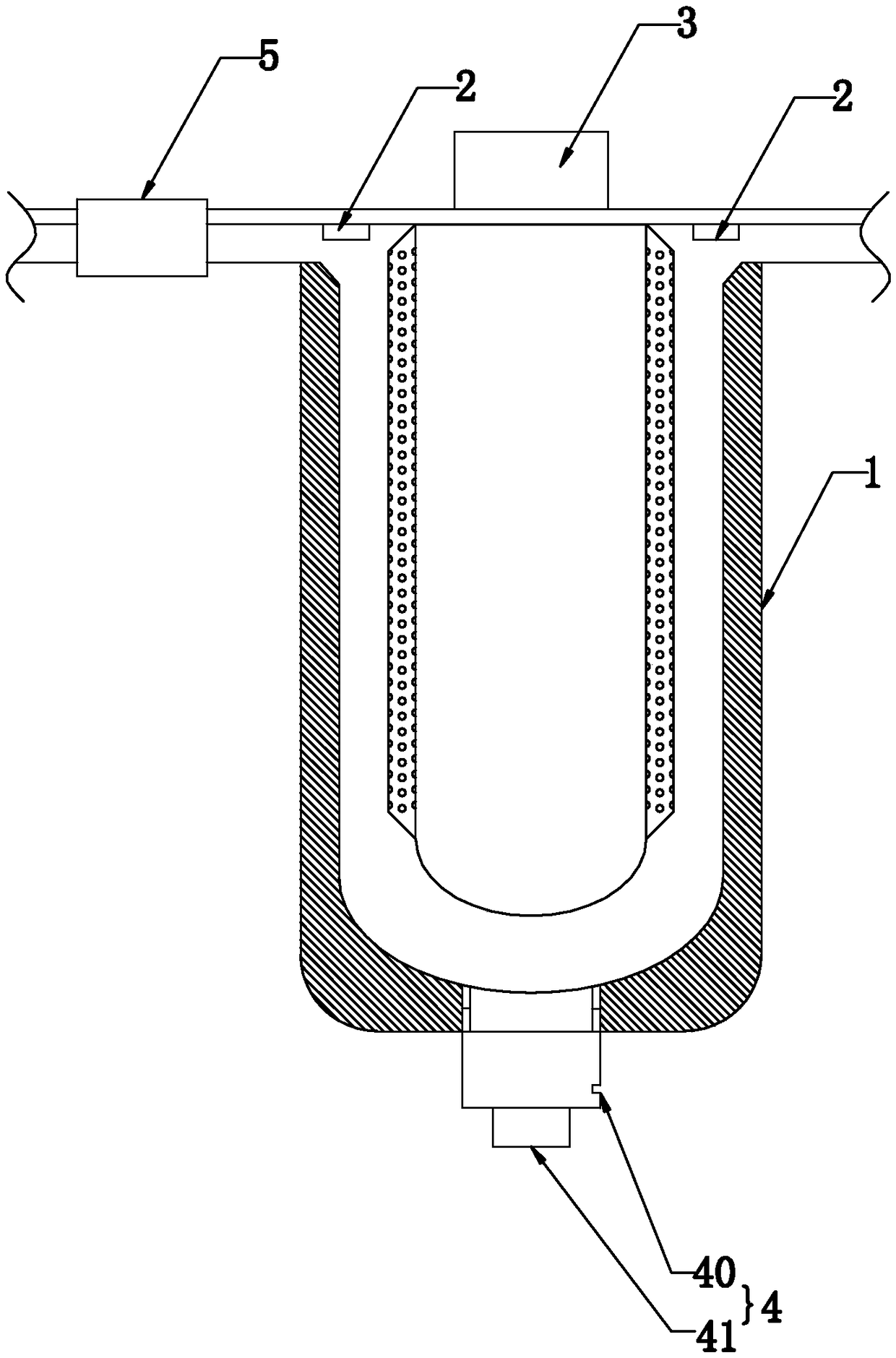 Pre-filter with explosion-proof device and explosion-proof method thereof