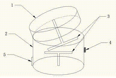 Stirrer for double stirring devices