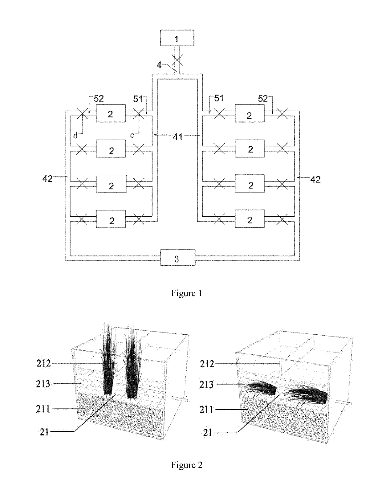 Simulation device and method for studying the influence of wetland plant litter decomposition on water quality