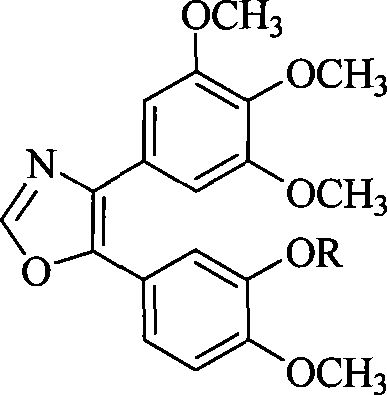 Phosphate derivative of oxazole compounds and preparation method thereof