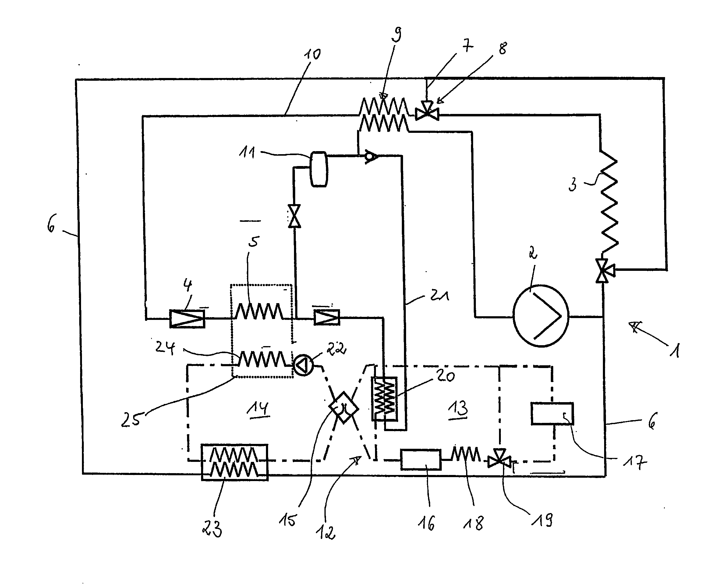 Method for air conditioning a motor vehicle