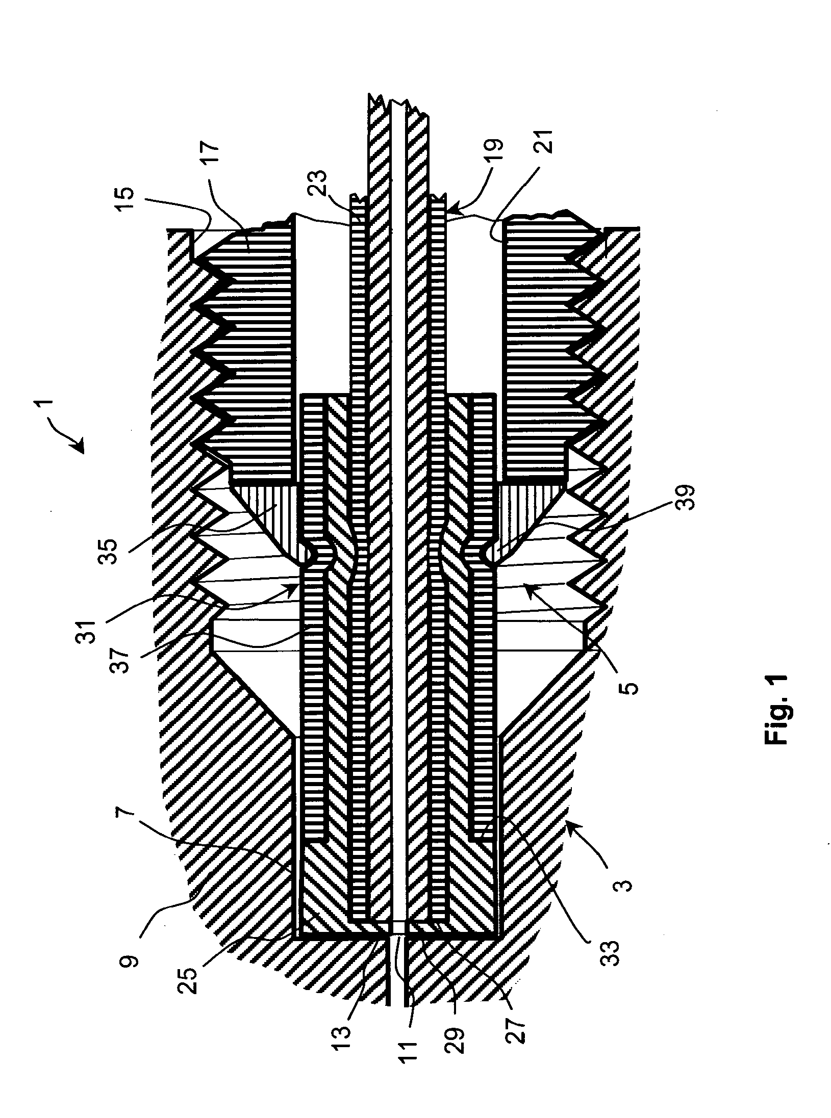 Plug unit and connection system for connecting capillary tubes, especially for high-performance liquid chromatography