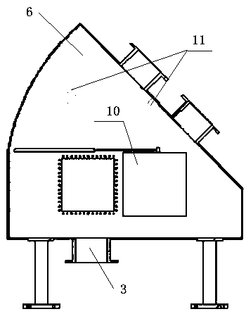 Shield tunneling machine robot tool changing experiment device