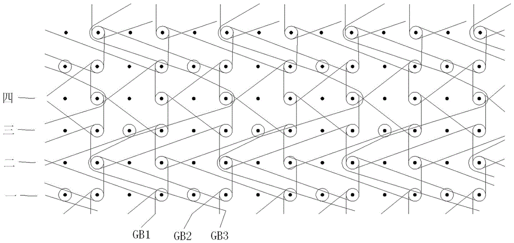 A warp knitted self-hook fabric and its manufacturing method