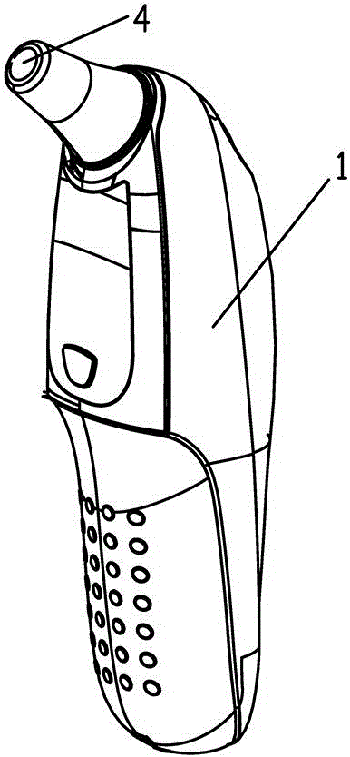 Ear thermometer capable of automatically adjusting initial temperature and temperature control method of ear thermometer