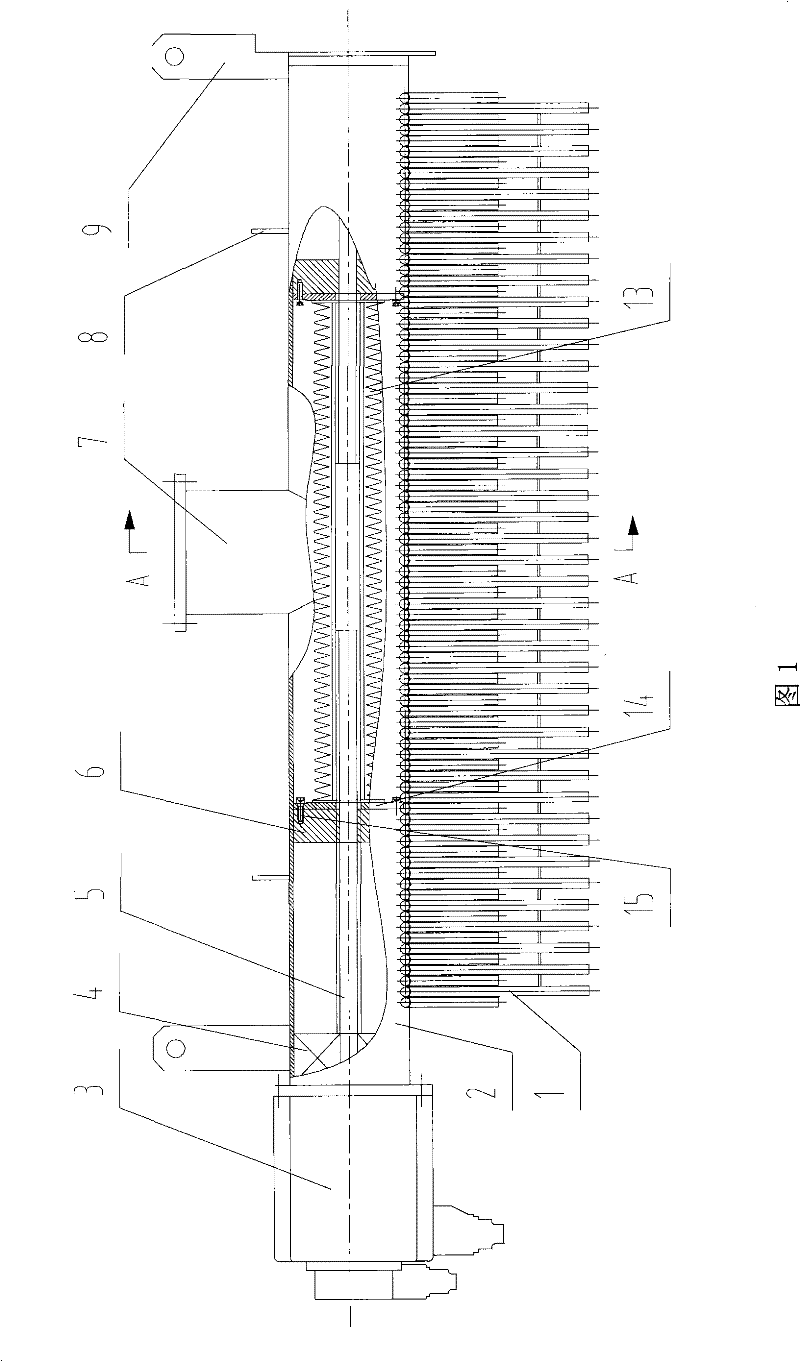 Laminar flow width-adjusting cooling device and control method thereof