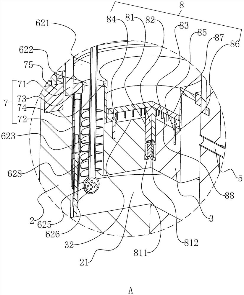 A fruit moisture detection device