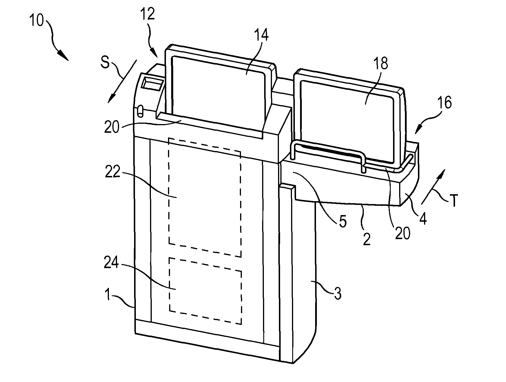 Apparatus for reading out X-ray information stored in storage phosphor plates