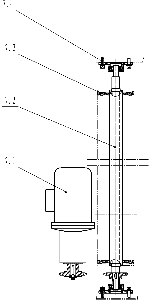 Method and device for secondarily distributing steam-pressing bricks