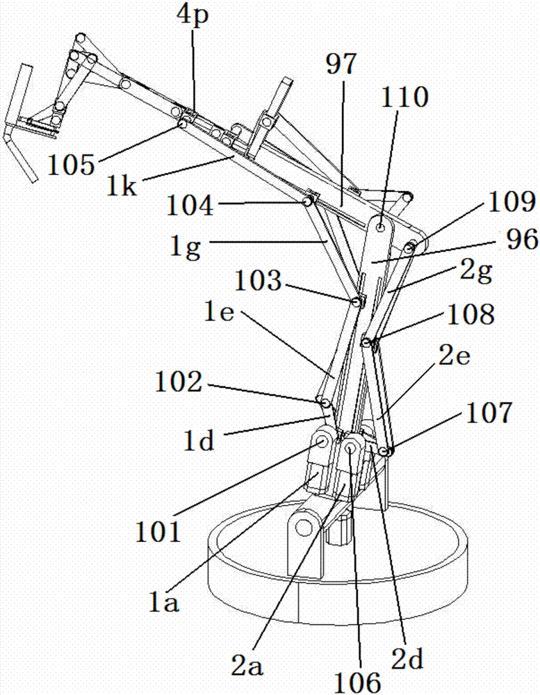 Lightweight six-degree-of-freedom multi-transmission chain coaxial high speed welding robot