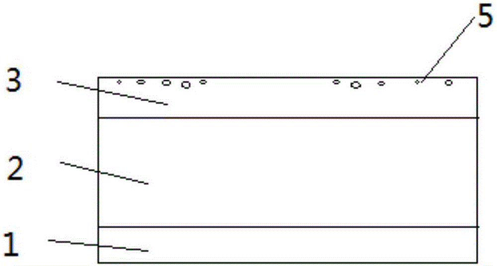 Method for manufacturing GaP rough surface of four-element chip