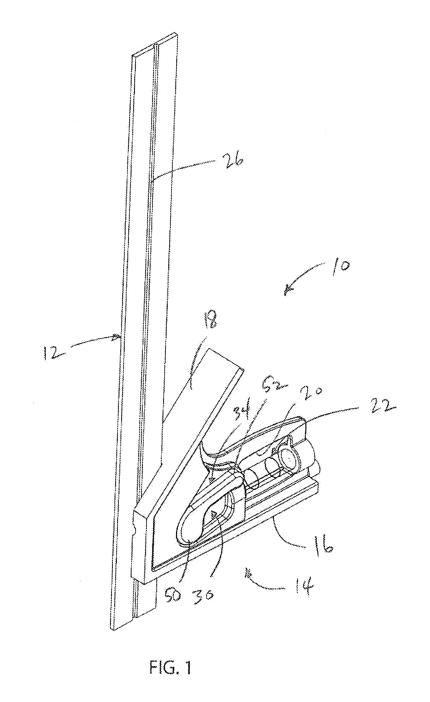 Combination Square With Biased Locking Mechanism