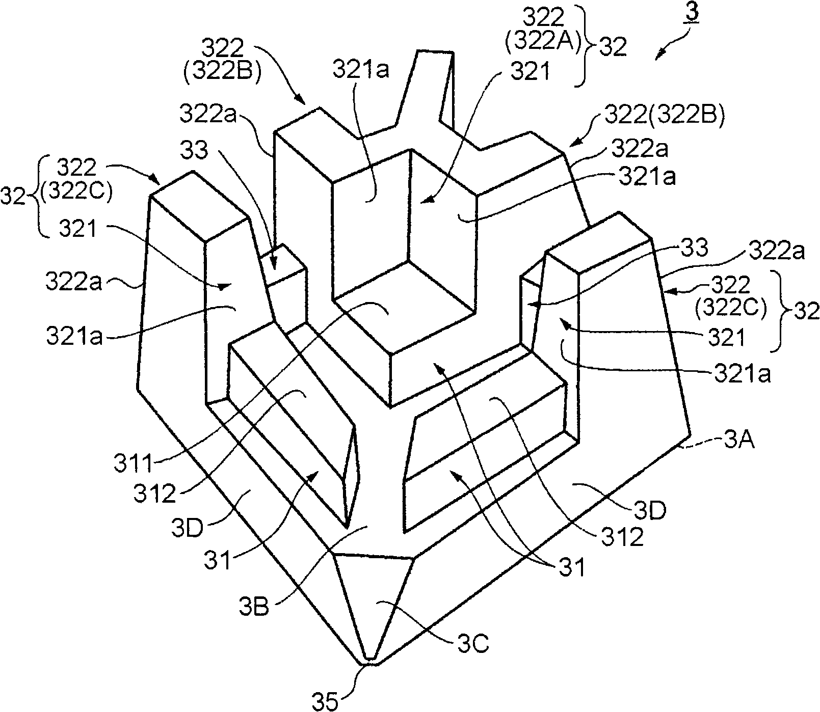 Packing material and cushioning corner pad