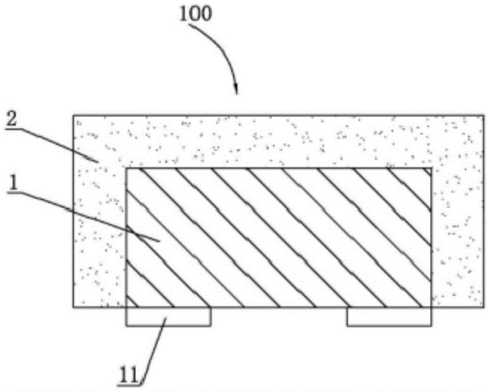 LED packaging structure and manufacturing method