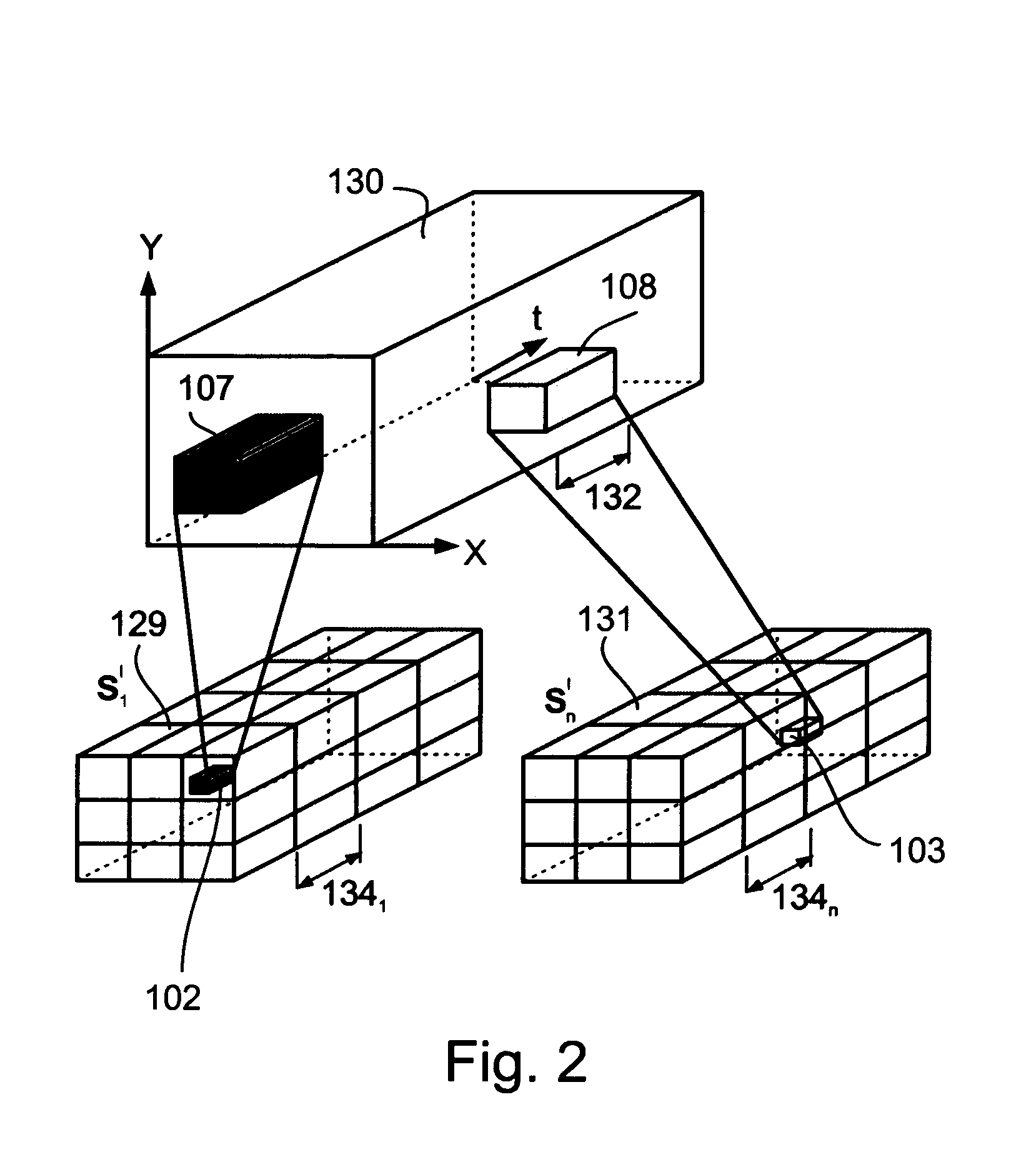 System and method for increasing space or time resolution in video