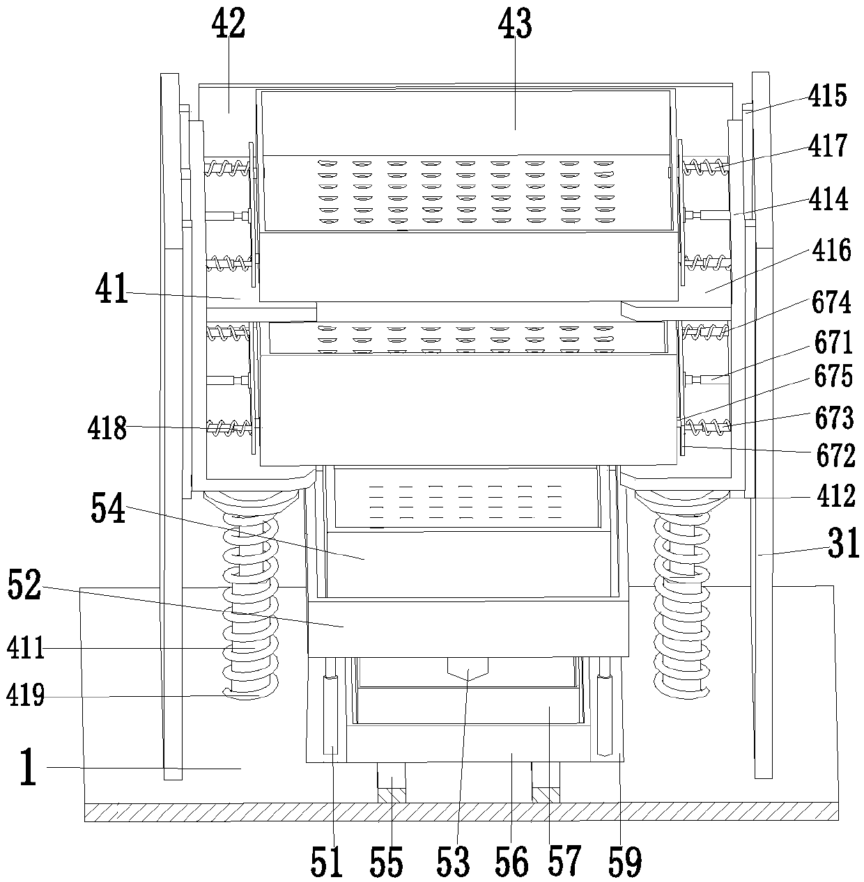 A kind of automatic processing equipment for particleboard raw materials for furniture manufacturing