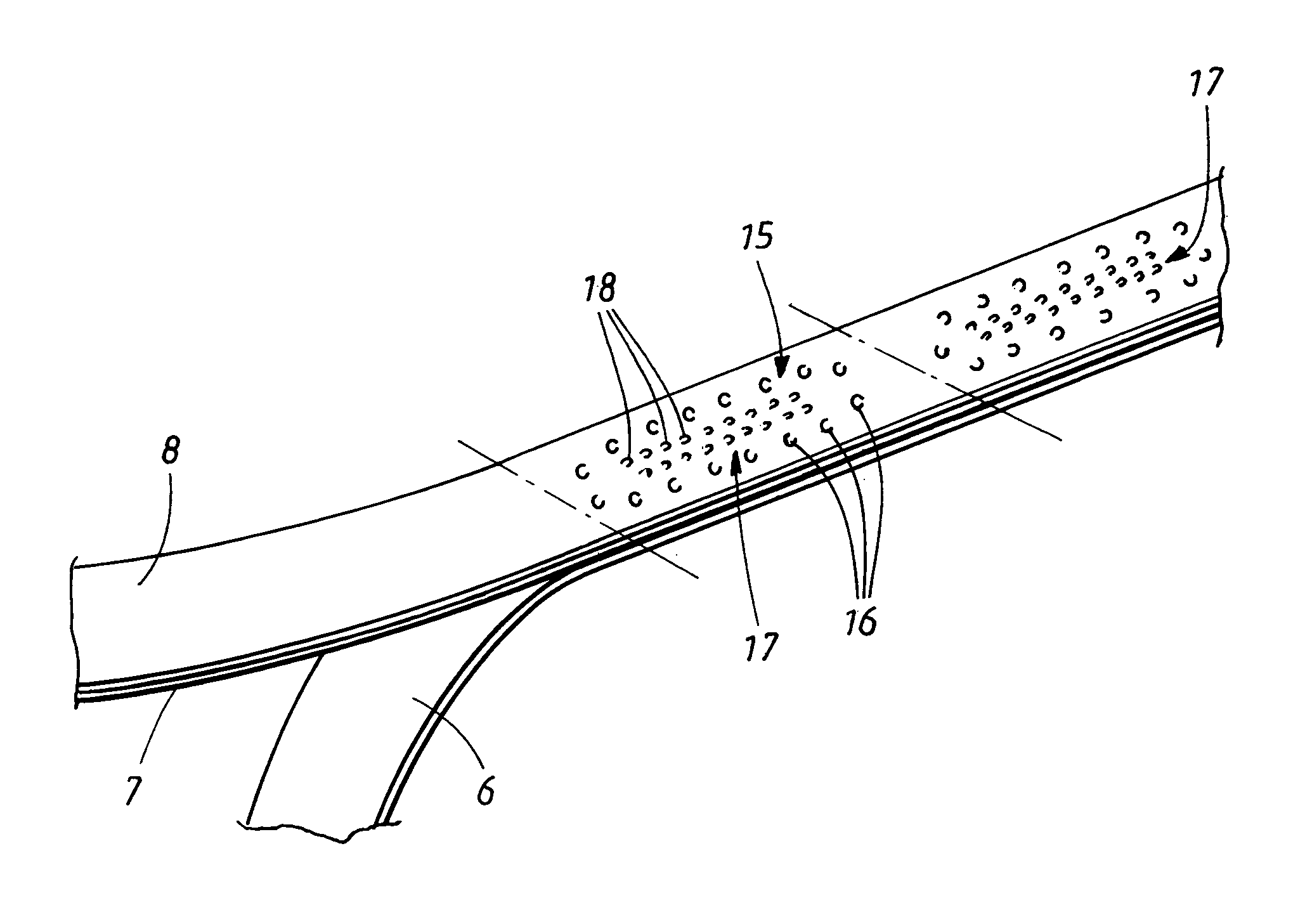 Method and arrangement for manufacturing a laminated structure
