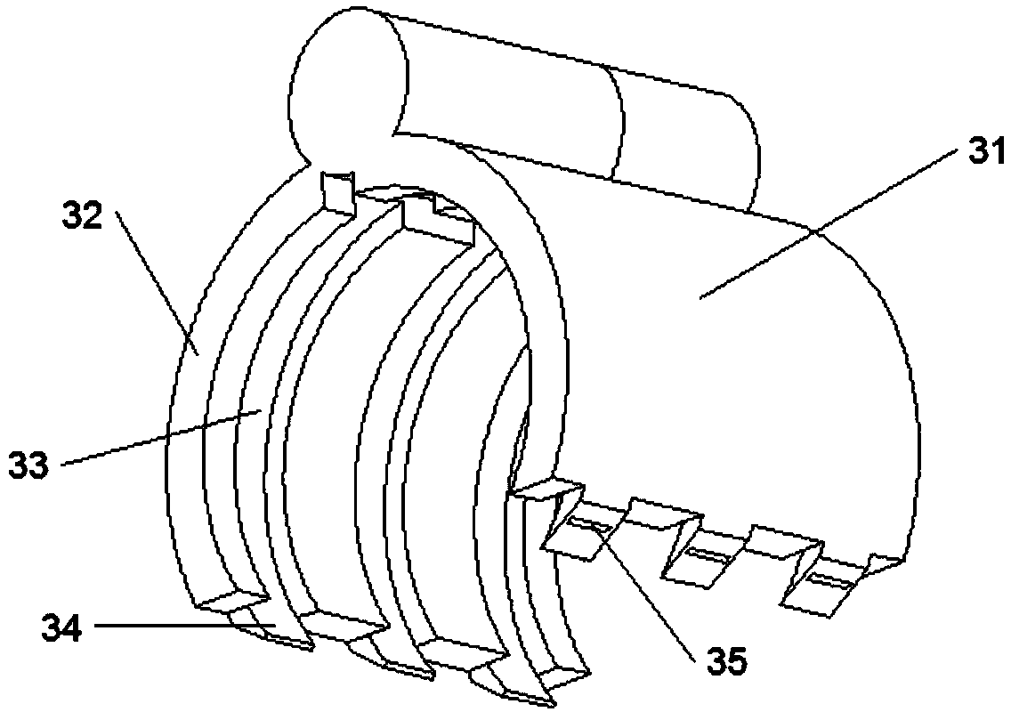 Strip steel coil binding device