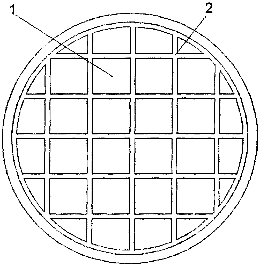 Areal heating wafer table and heating method for laser heat treatment device