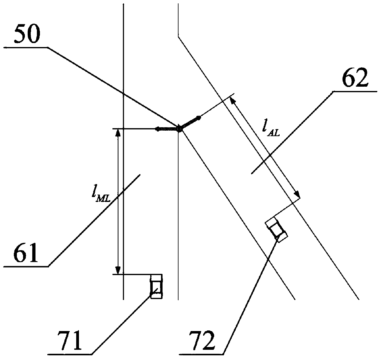 A working method of a vehicle collision warning device based on an intelligent transportation base station