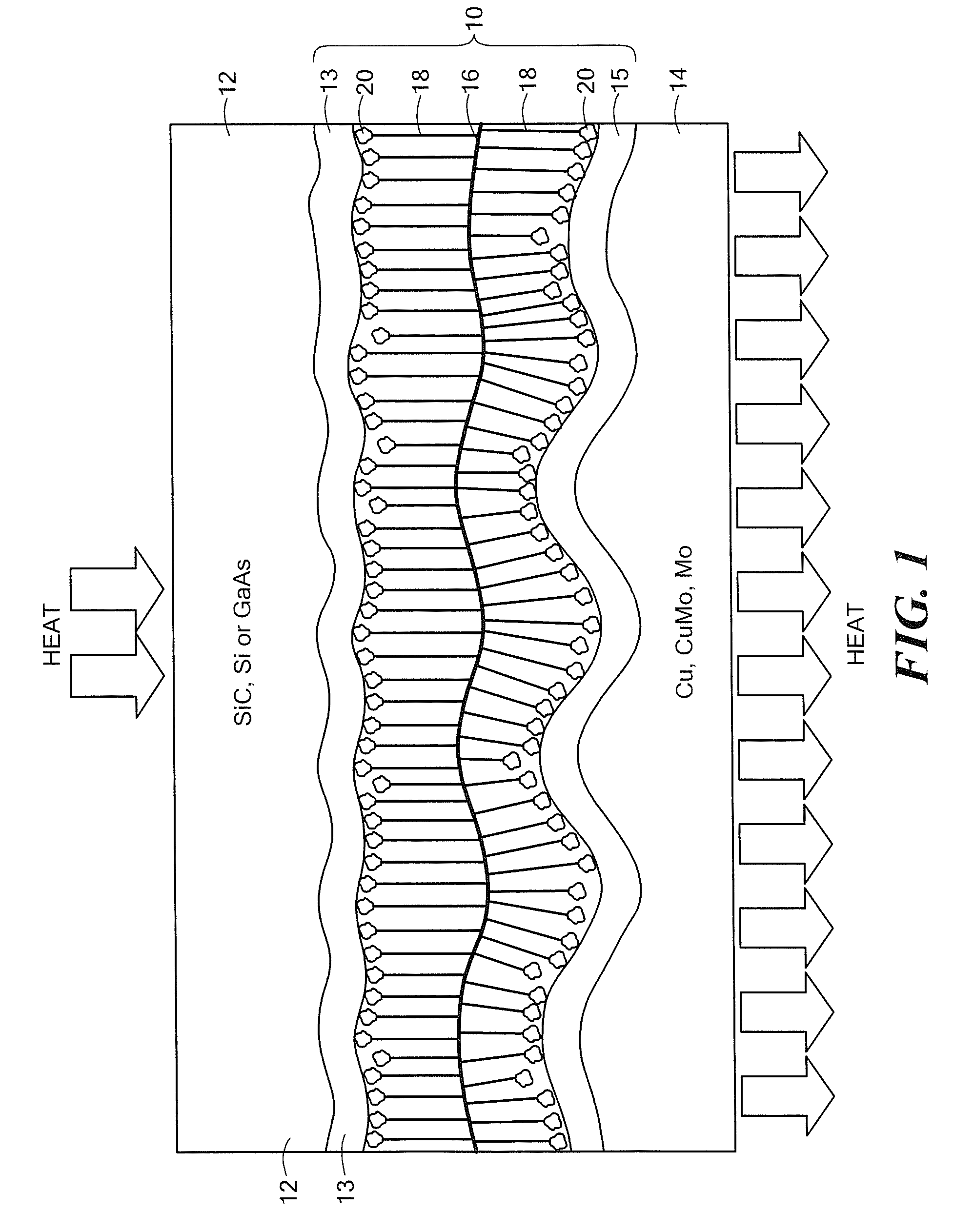 Nano-tube thermal interface structure