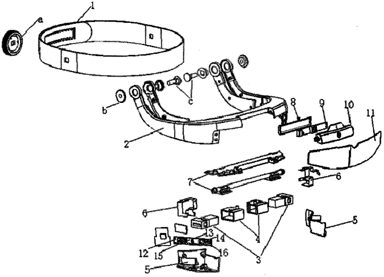 A system for subverting traditional visual habits and carrying out brain-eye coordination motion image training