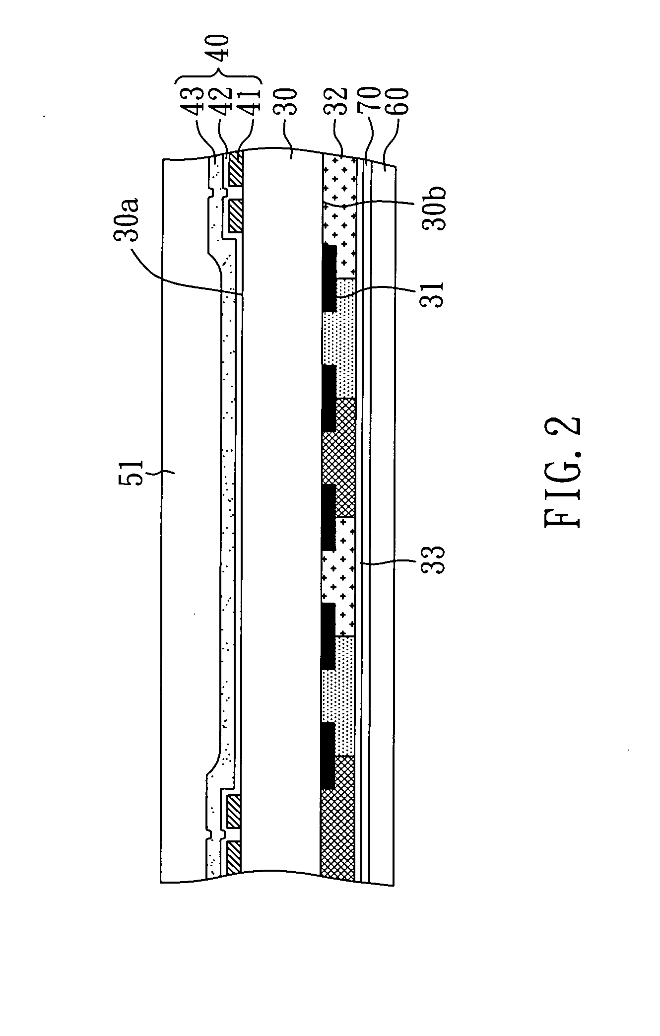 Touch-sensing display device and method for manufacturing the same