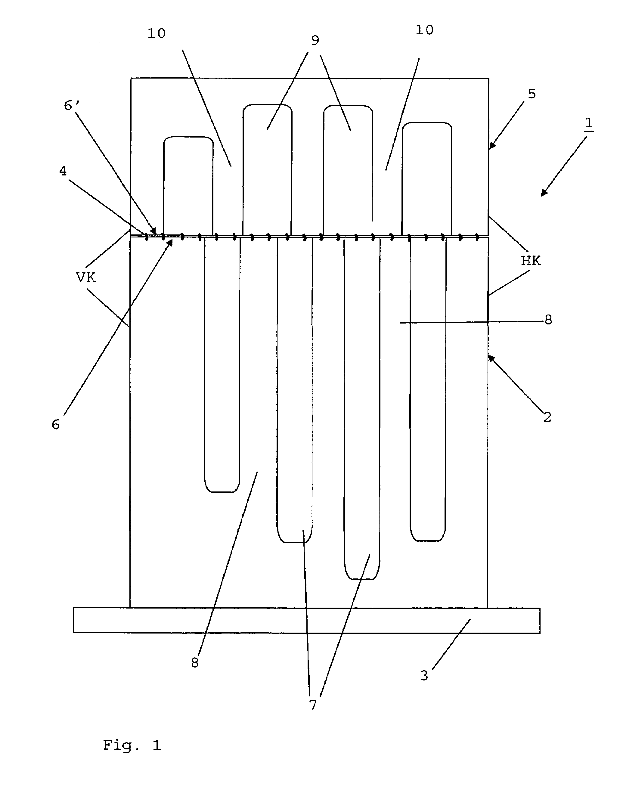 Hollow fan blade for aircraft engines and method for its manufacture