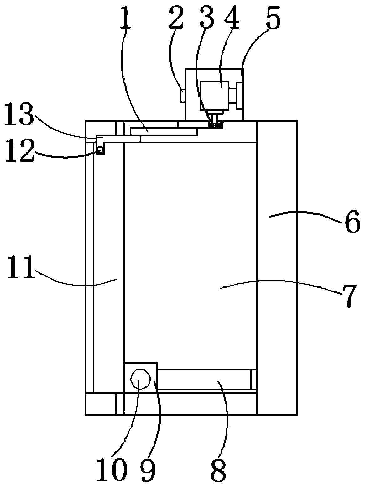 Wind deflector for cooling fan with rotatable deflector