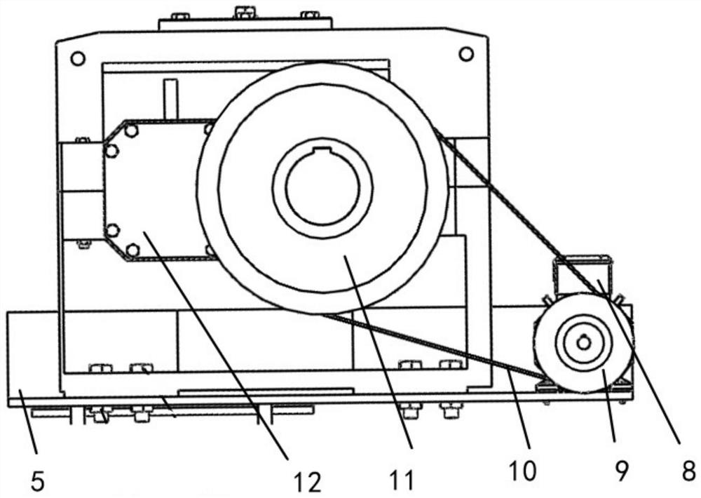 Stone powder separation system for stone sewage and working method