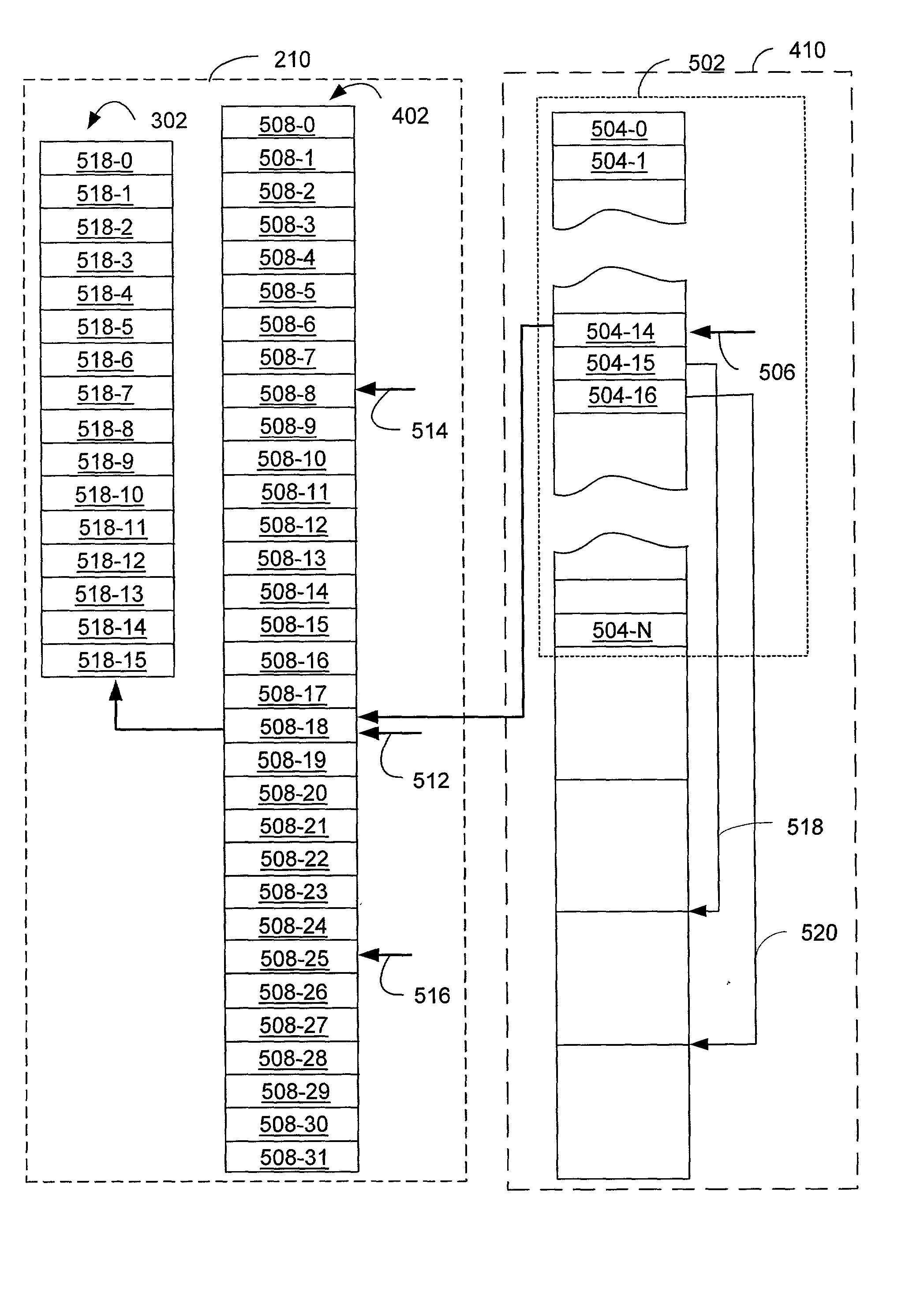 Free memory manager scheme and cache