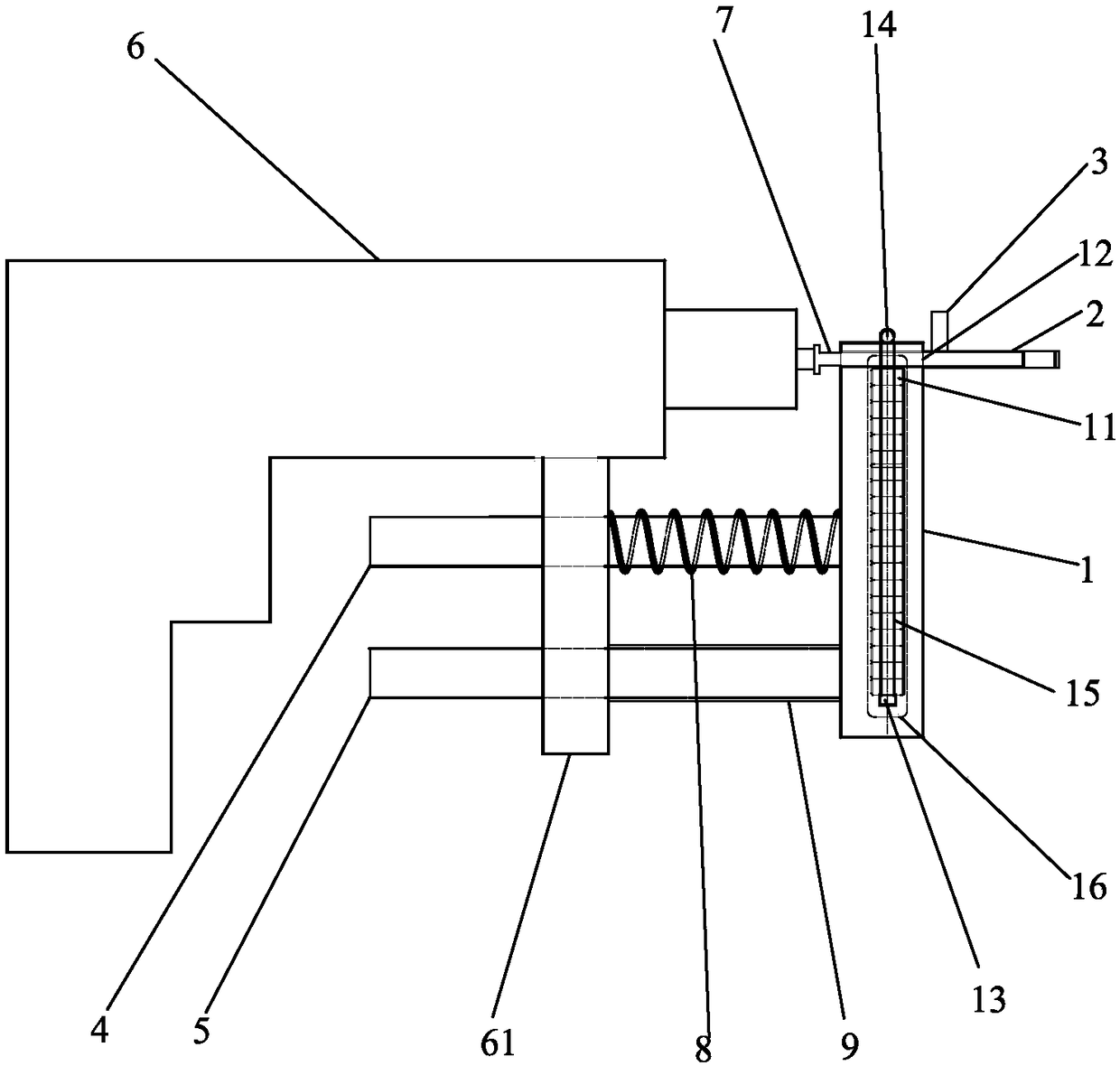 Automatic feeding and press-fitting portable intelligent device for oil hole seals