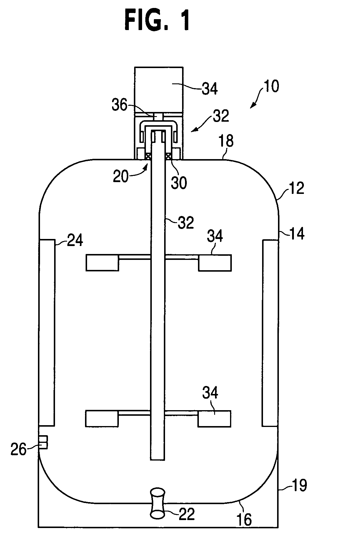 Disposable sanitary mixing apparatus and method