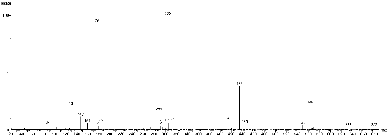 Calcium-containing compound separated from vinegar egg liquid, and application thereof