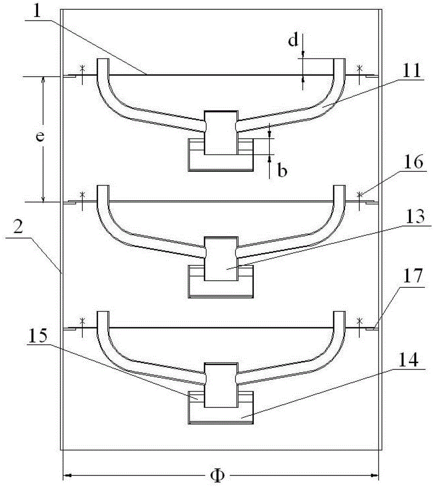 Rotary shear flow tray