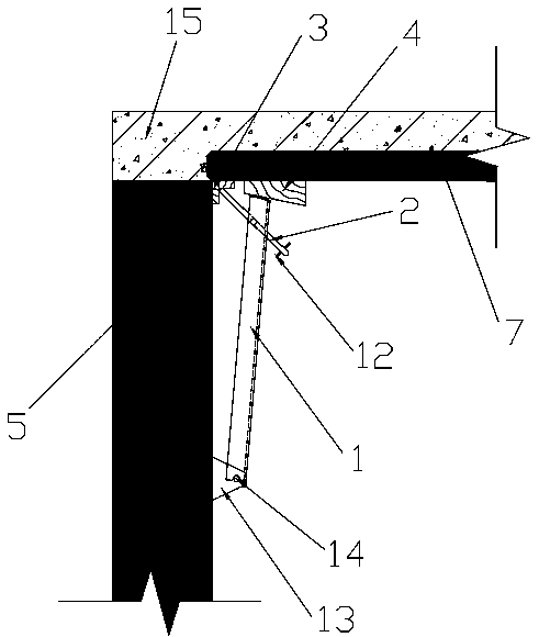 Edge-sealing device and method for concrete construction of assemble structure laminated lay thereof