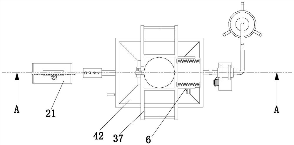 Nitrogen pressure stabilizing device for electrolyzer