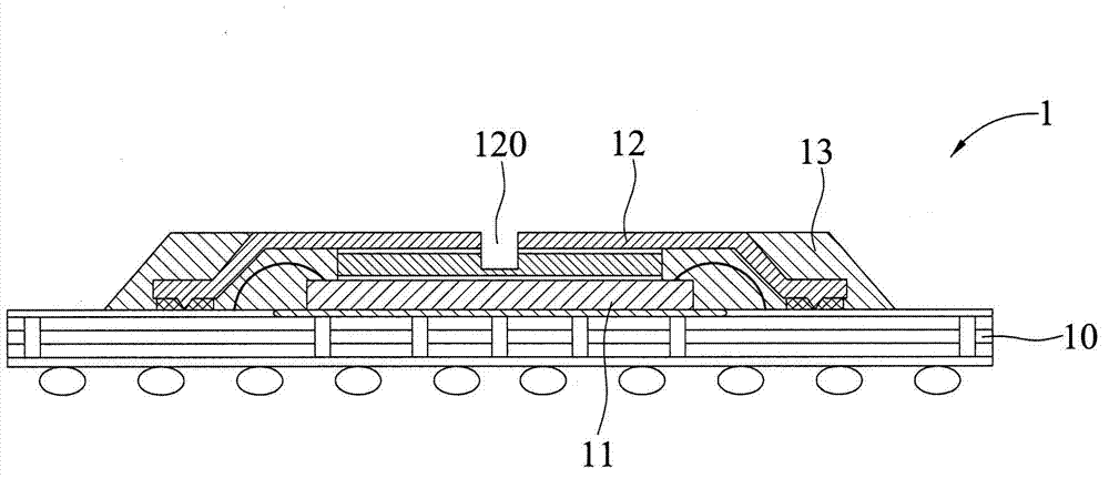 Semiconductor packaging structure and heat dissipation member thereof