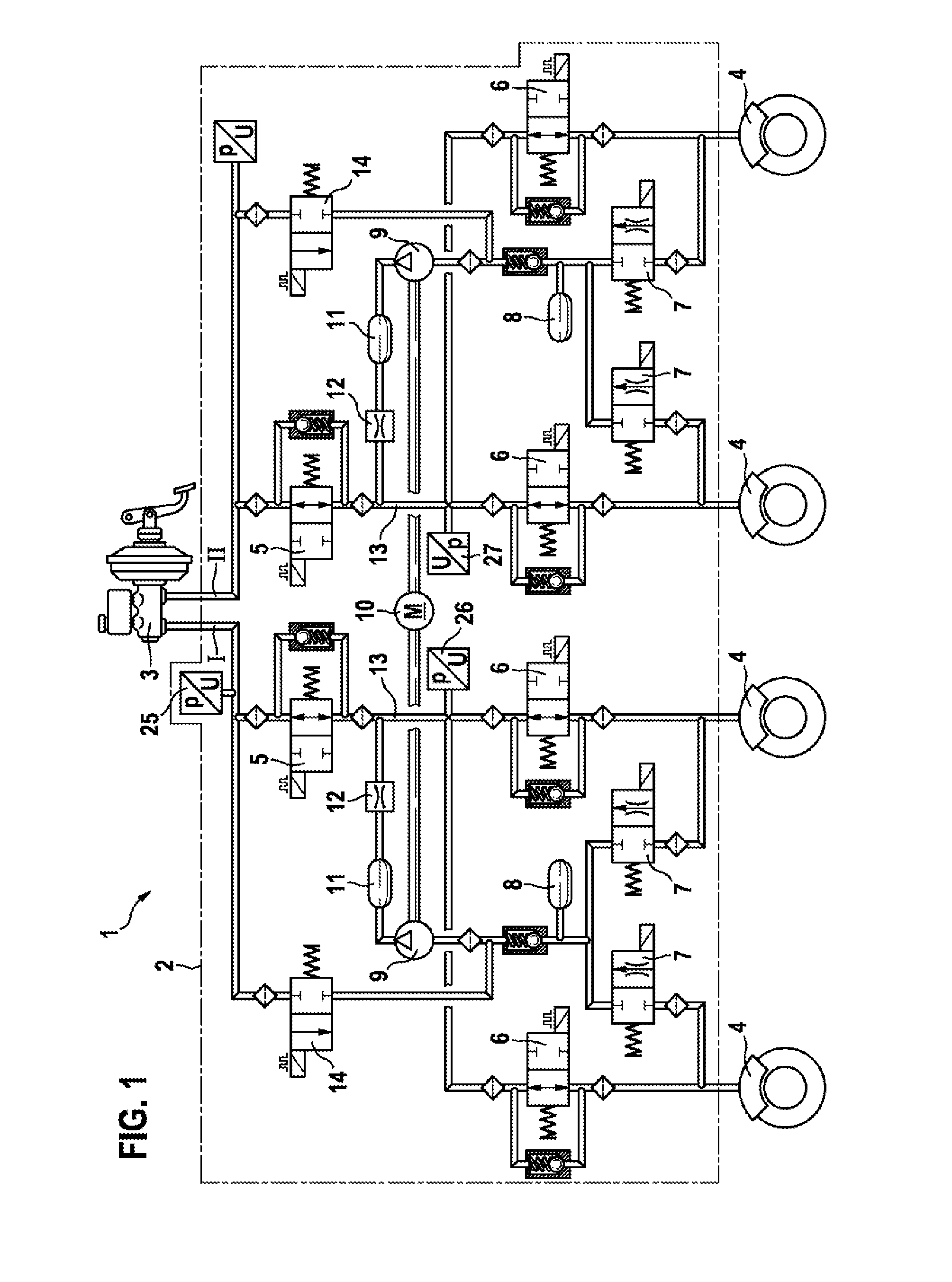 Hydraulic Block for a Hydraulic Assembly of a Slip-Regulated, Hydraulic Vehicle Brake System, and a Hydraulic Vehicle Brake System