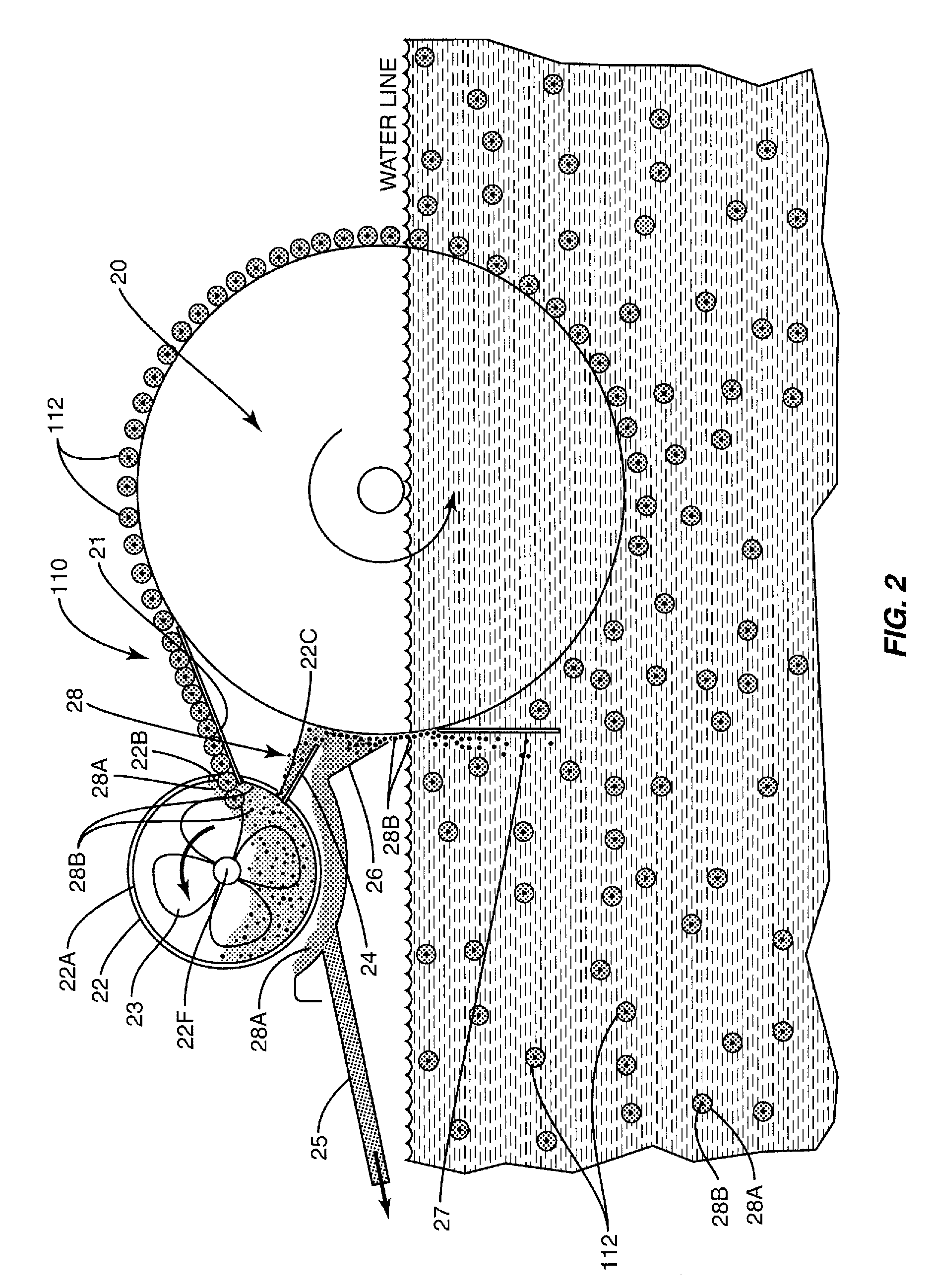 Device for Removing Magnetic Floc from a Magnetic Collector in a Water Treatment System