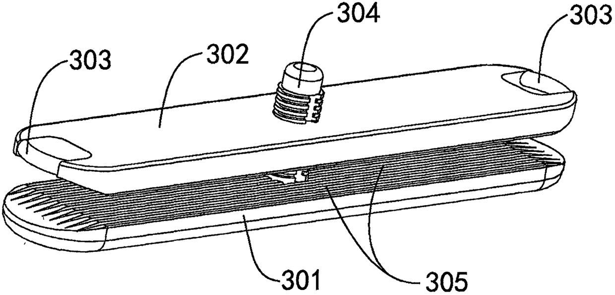 Liver retractor and component for laparoscopy