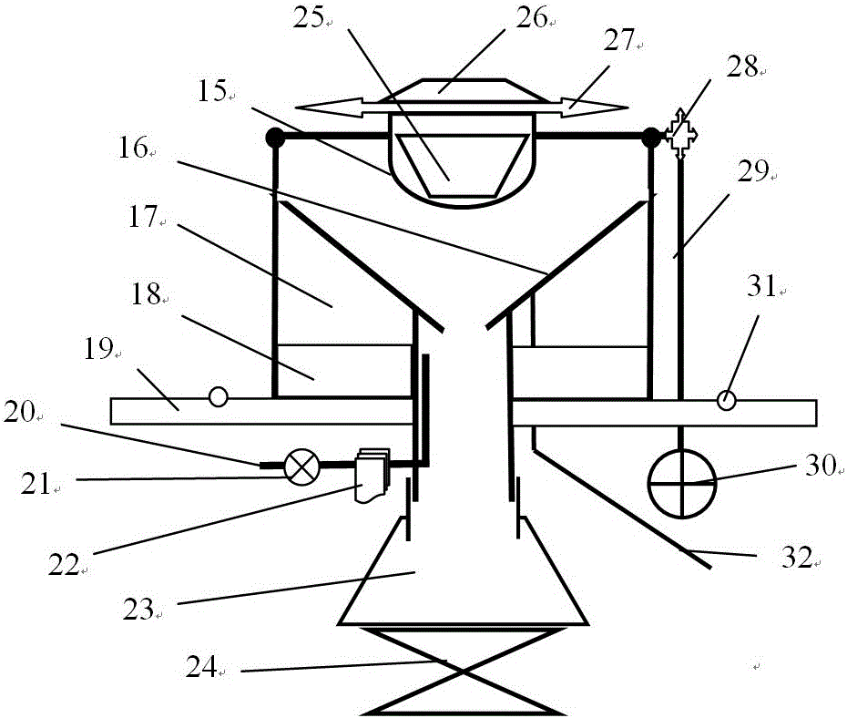 Self-unloading vertical na  <sup>131</sup> iProduction device