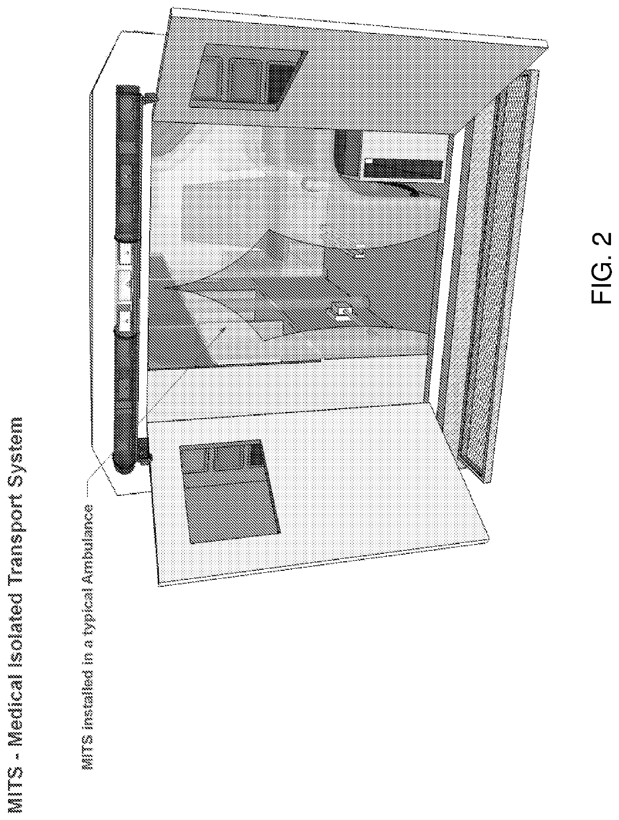 Medical isolation transport system - mits