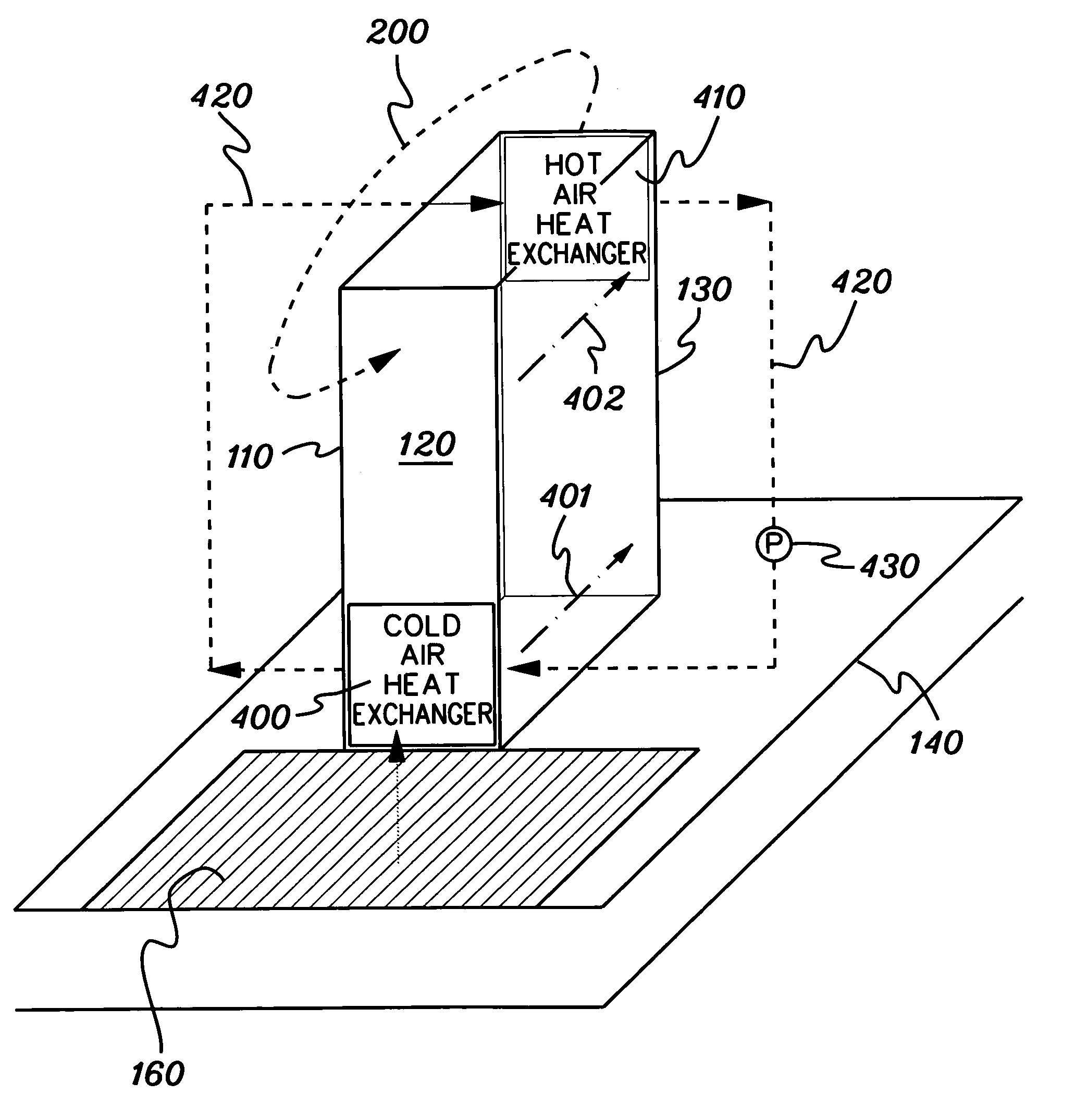 Apparatus and method for facilitating cooling of an electronics rack employing a closed loop heat exchange system