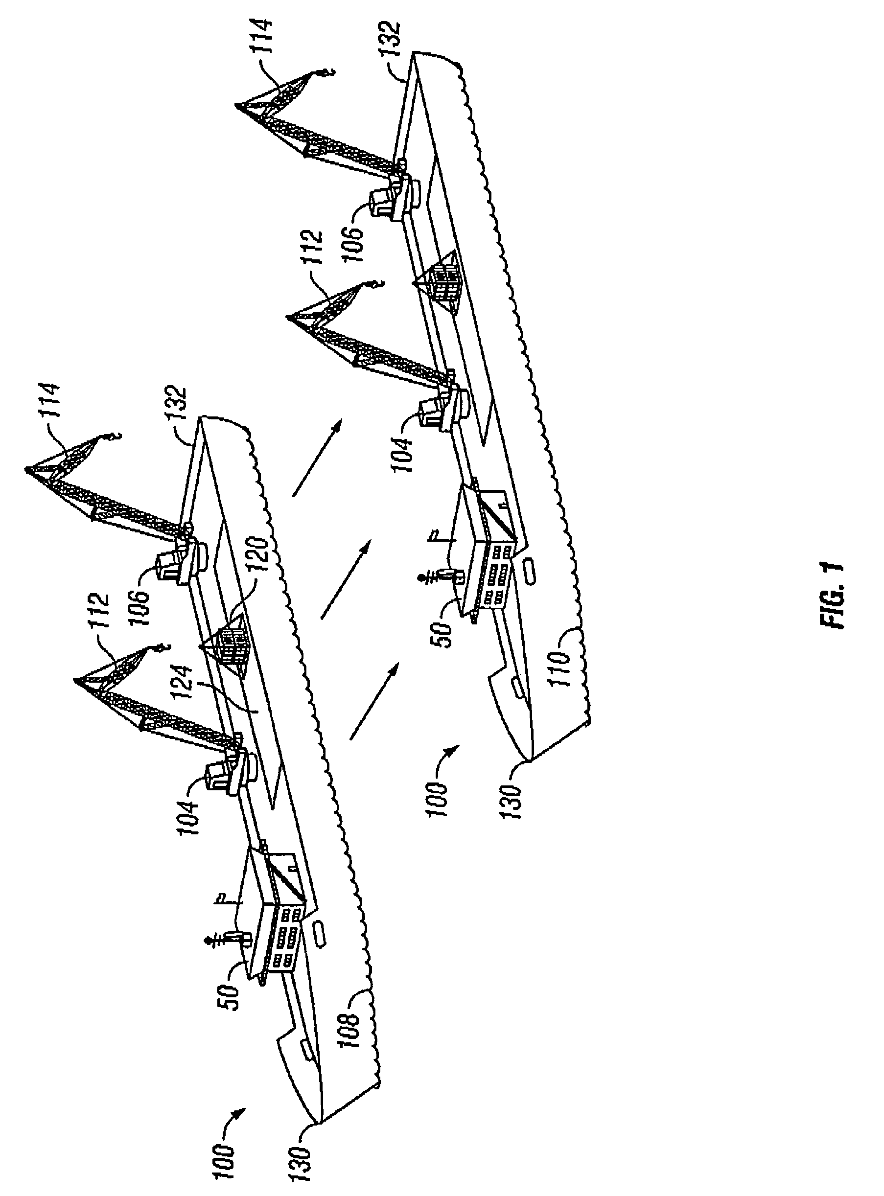 Method for lifting and transporting a heavy load using a fly-jib